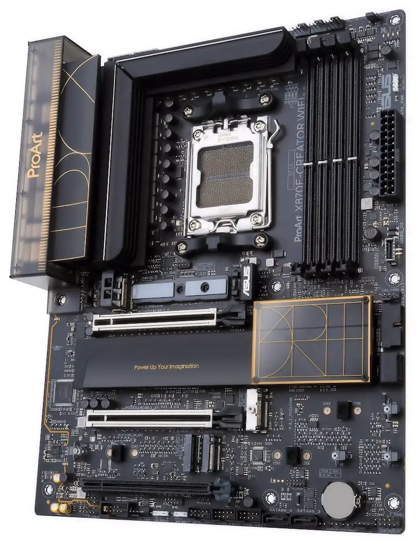 Informático El Molar - Montaje ASUS ProArt X870E Creator WIFI AMD El Molar