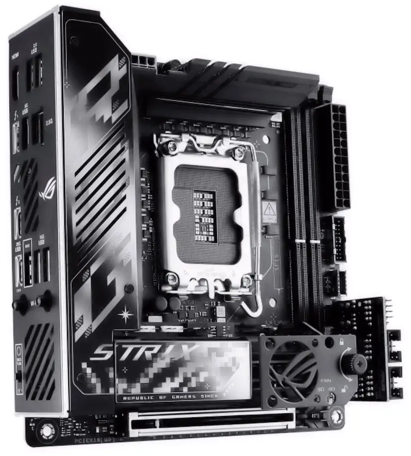 Informático El Molar - Montaje ASUS ROG STRIX Z890-I GAMING WIFI El Molar